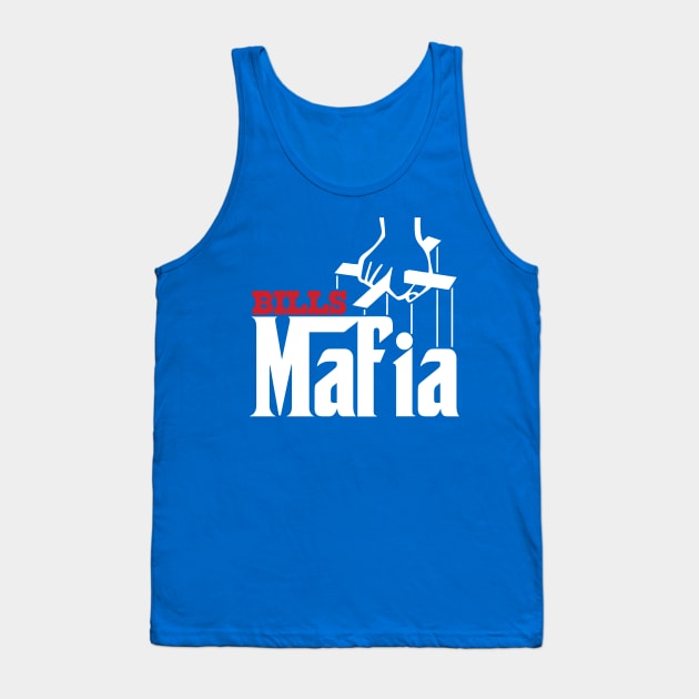 Buffalo Mafia Football Superfan Tribute Tank Top by darklordpug